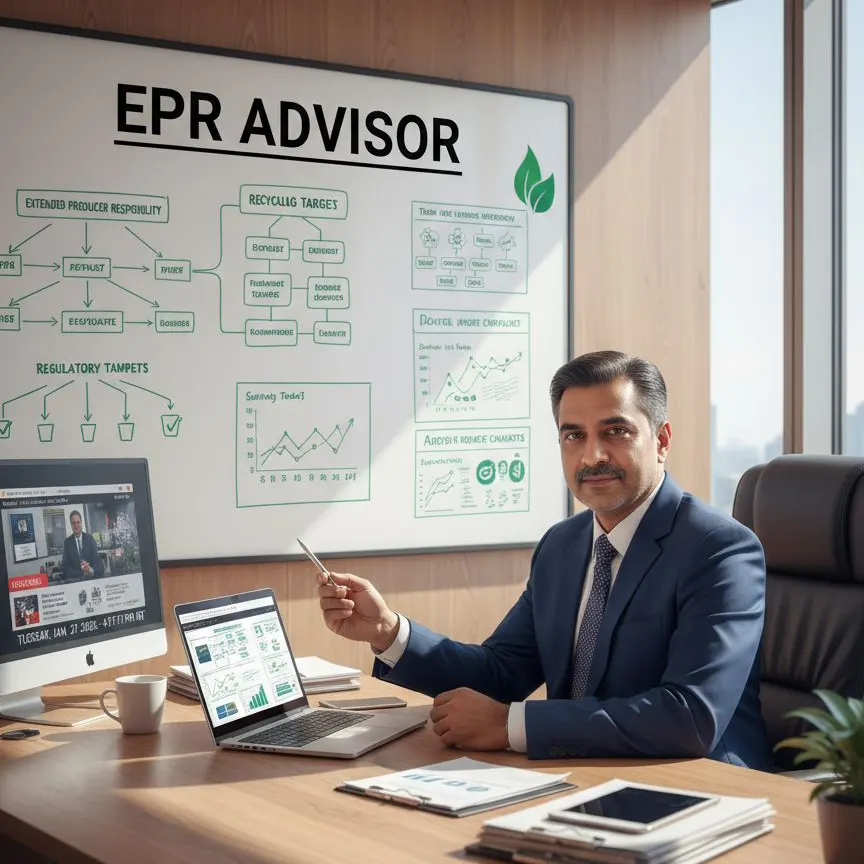 EPR Advisor service for plastic waste management compliance in India