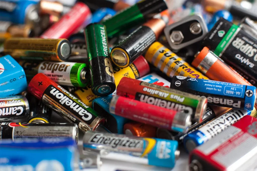 Battery waste recycling