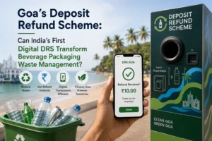 Digital Deposit Refund Scheme for beverage bottle recycling in Goa
