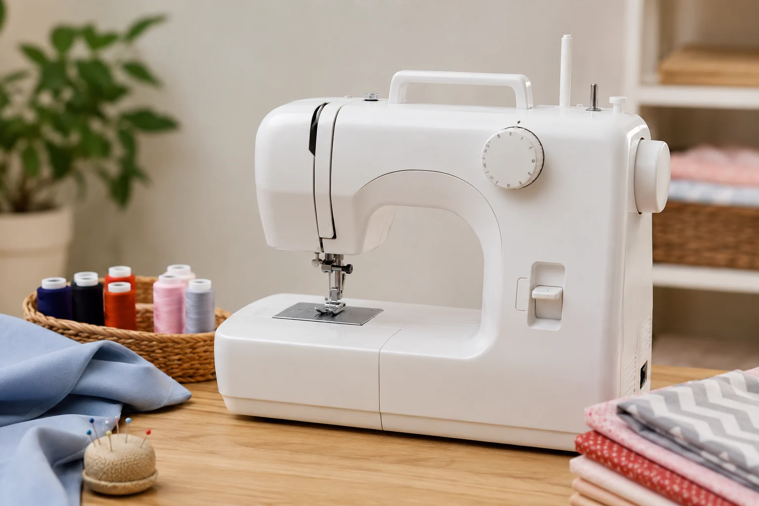 Household zig-zag sewing machine for BIS certification